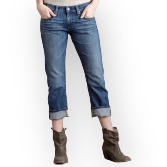 Ag Adriano Goldschmied Tomboy Crop  Relaxed Straight 31 - Picture 1 of 10